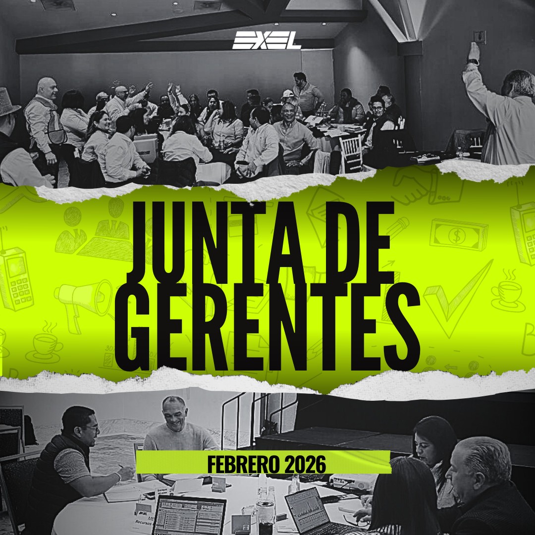 Junta de Gerentes Exel 2026
